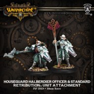 houseguard halberdier officer and standard retribution unit attachment